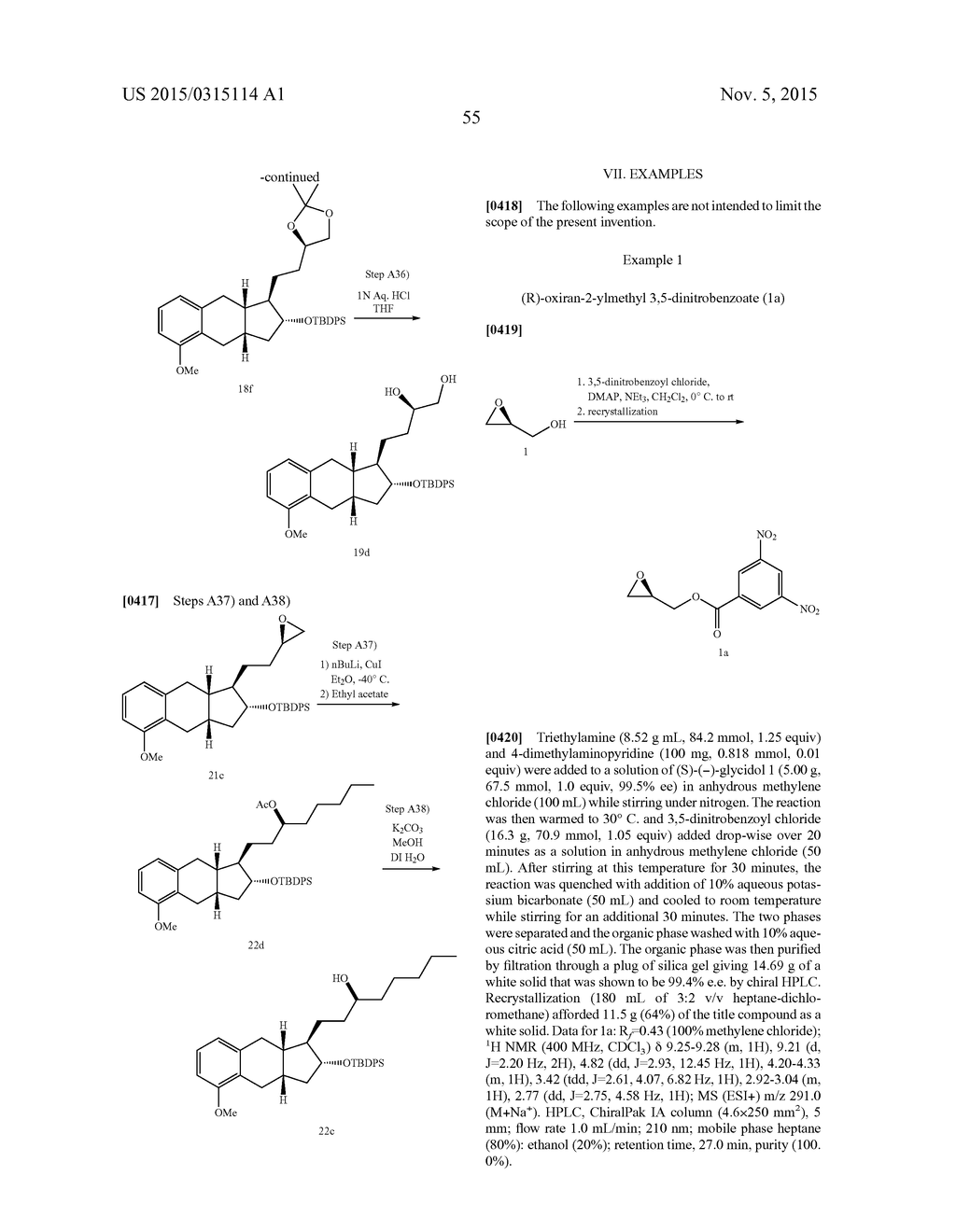 Methods of Synthesizing a Prostacyclin Analog - diagram, schematic, and image 56