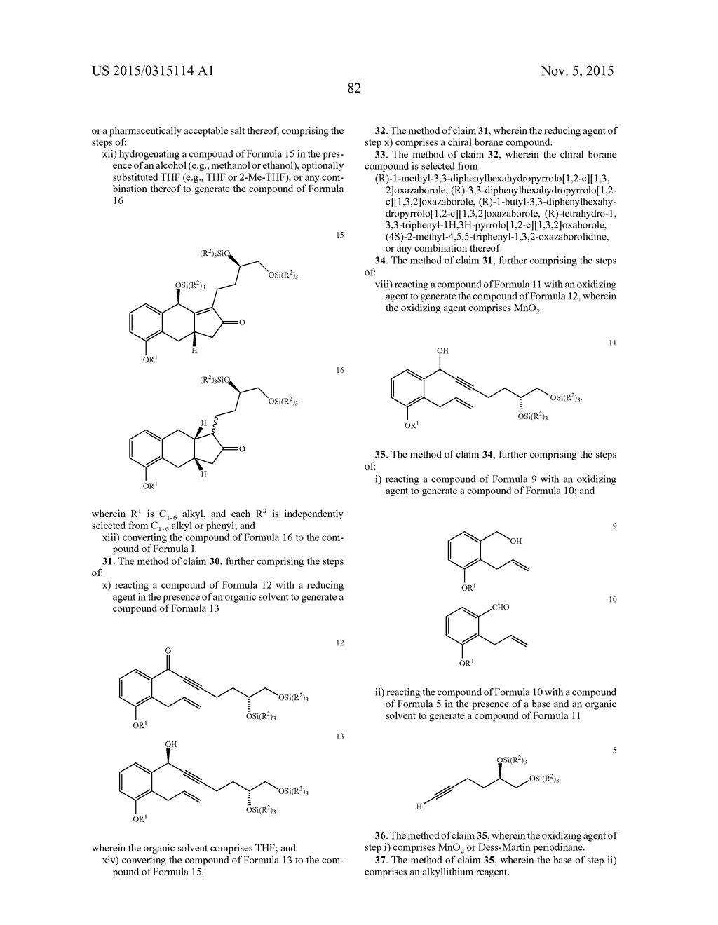 Methods of Synthesizing a Prostacyclin Analog - diagram, schematic, and image 83