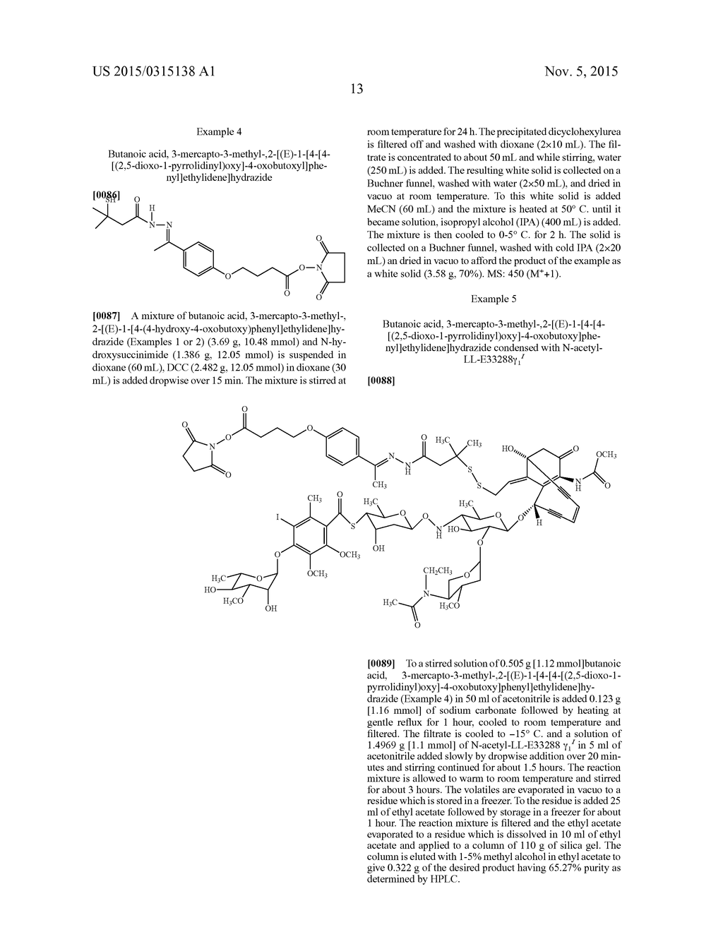 PROCESSES FOR THE CONVERGENT SYNTHESIS OF CALICHEAMICIN DERIVATIVES - diagram, schematic, and image 14