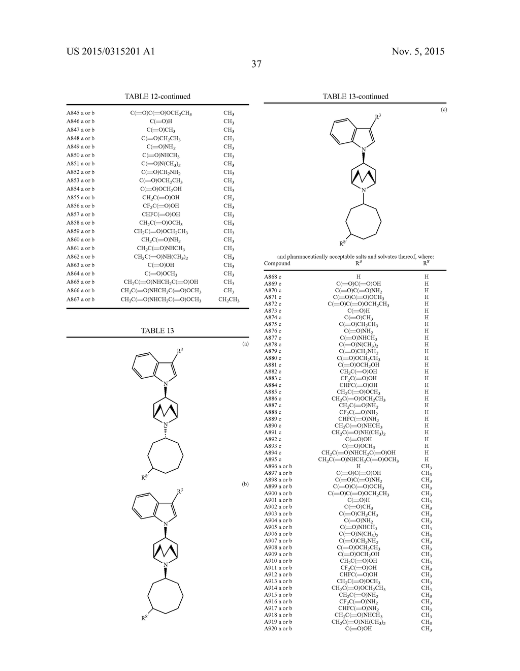 INDOLE AND INDOLINE-TYPE PIPERIDINE COMPOUNDS AND USES THEREOF - diagram, schematic, and image 38