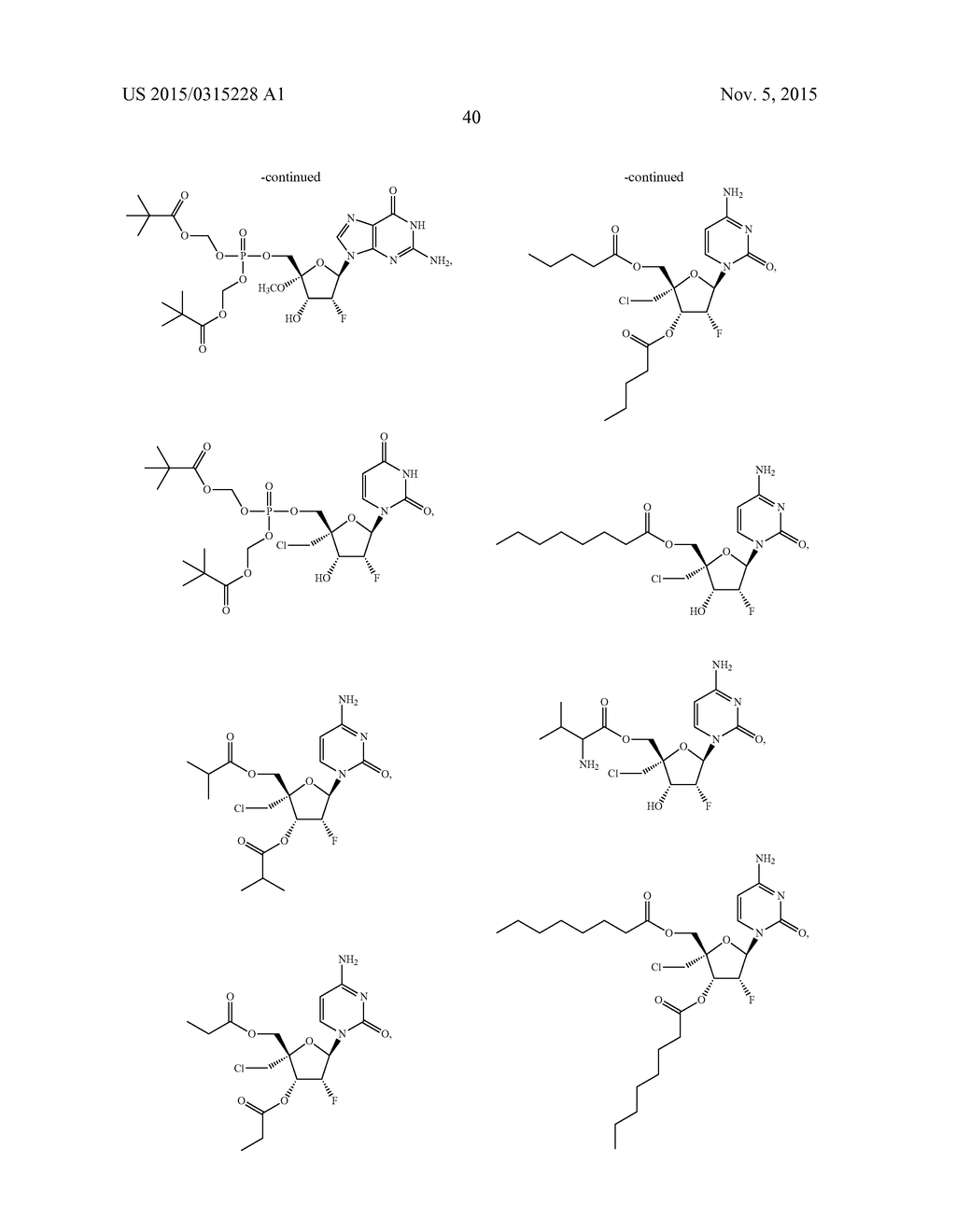 SUBSTITUTED NUCLEOSIDES, NUCLEOTIDES AND ANALOGS THEREOF - diagram, schematic, and image 42