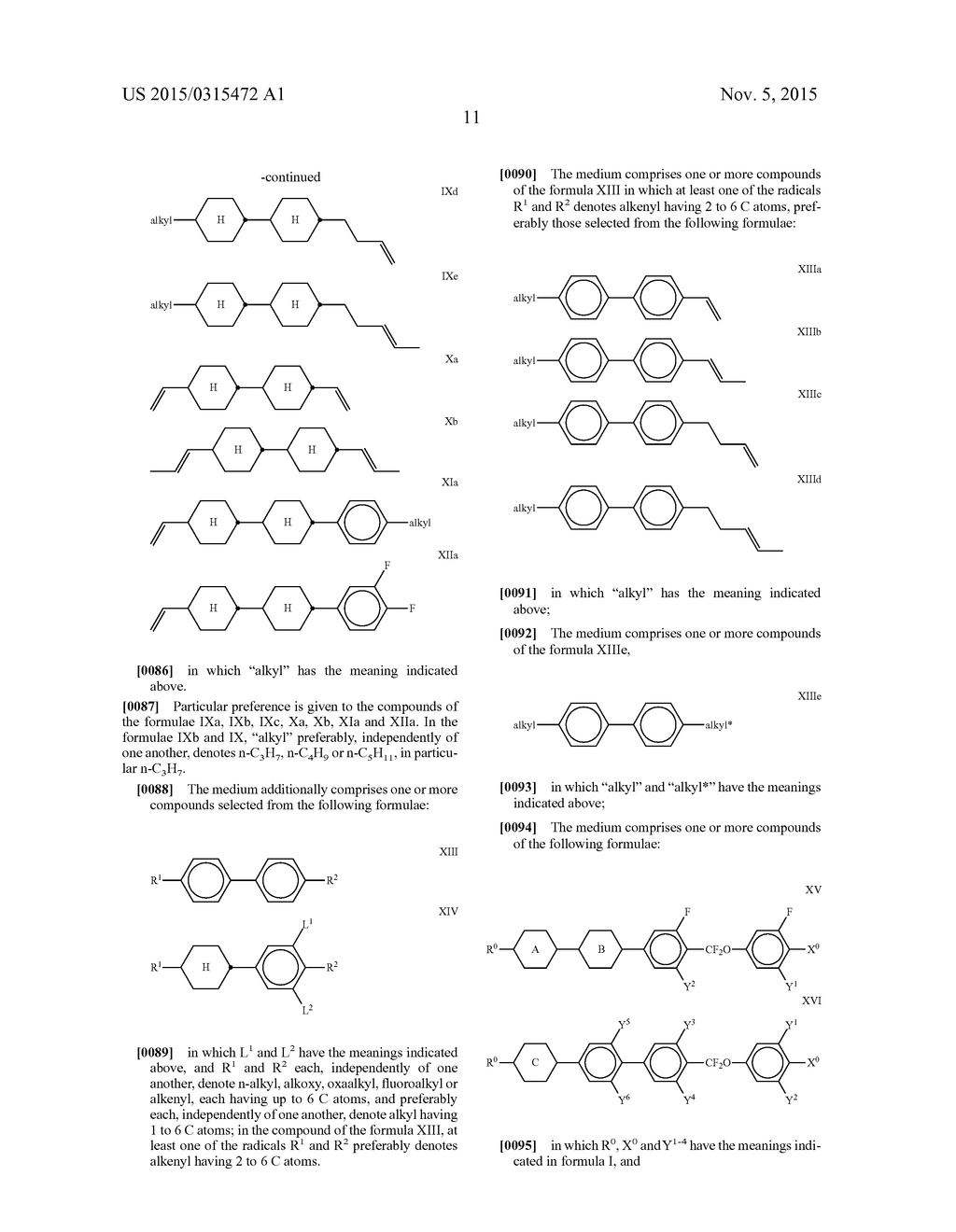 LIQUID-CRYSTALLINE MEDIUM - diagram, schematic, and image 12