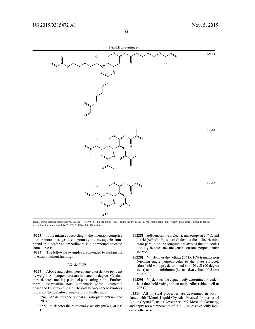 LIQUID-CRYSTALLINE MEDIUM - diagram, schematic, and image 64