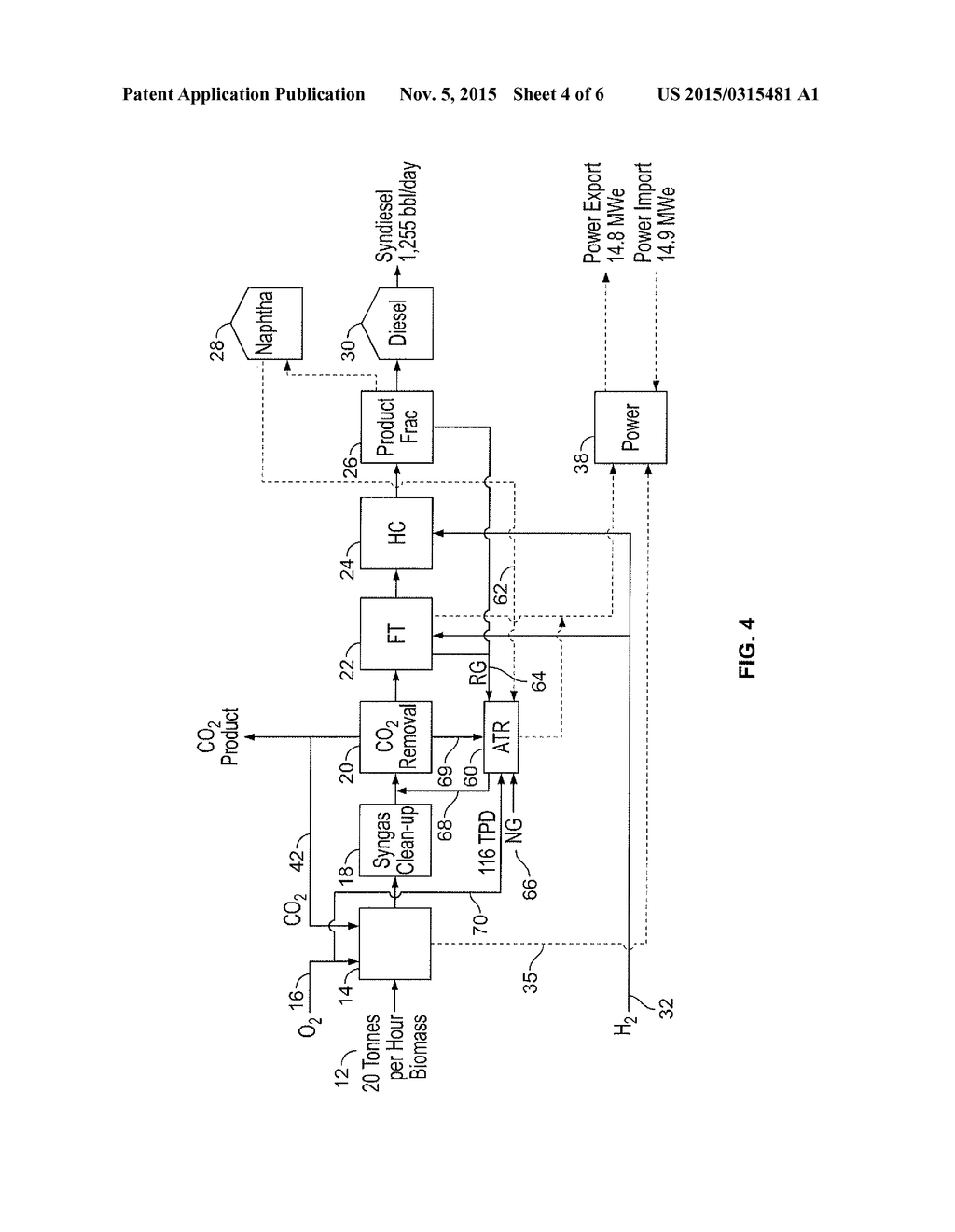Enhancement of Fischer-Tropsch Process for Hydrocarbon Fuel Formulation - diagram, schematic, and image 05