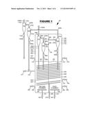 INTEGRATED TWO-STAGE THERMOCHEMICAL HEAT PIPE REACTOR HAVING A PARTITIONED     VESSEL diagram and image