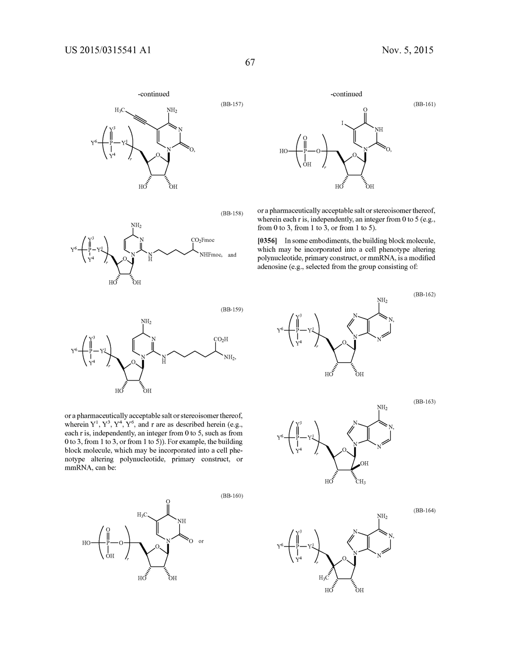 MODIFIED POLYNUCLEOTIDES FOR ALTERING CELL PHENOTYPE - diagram, schematic, and image 70