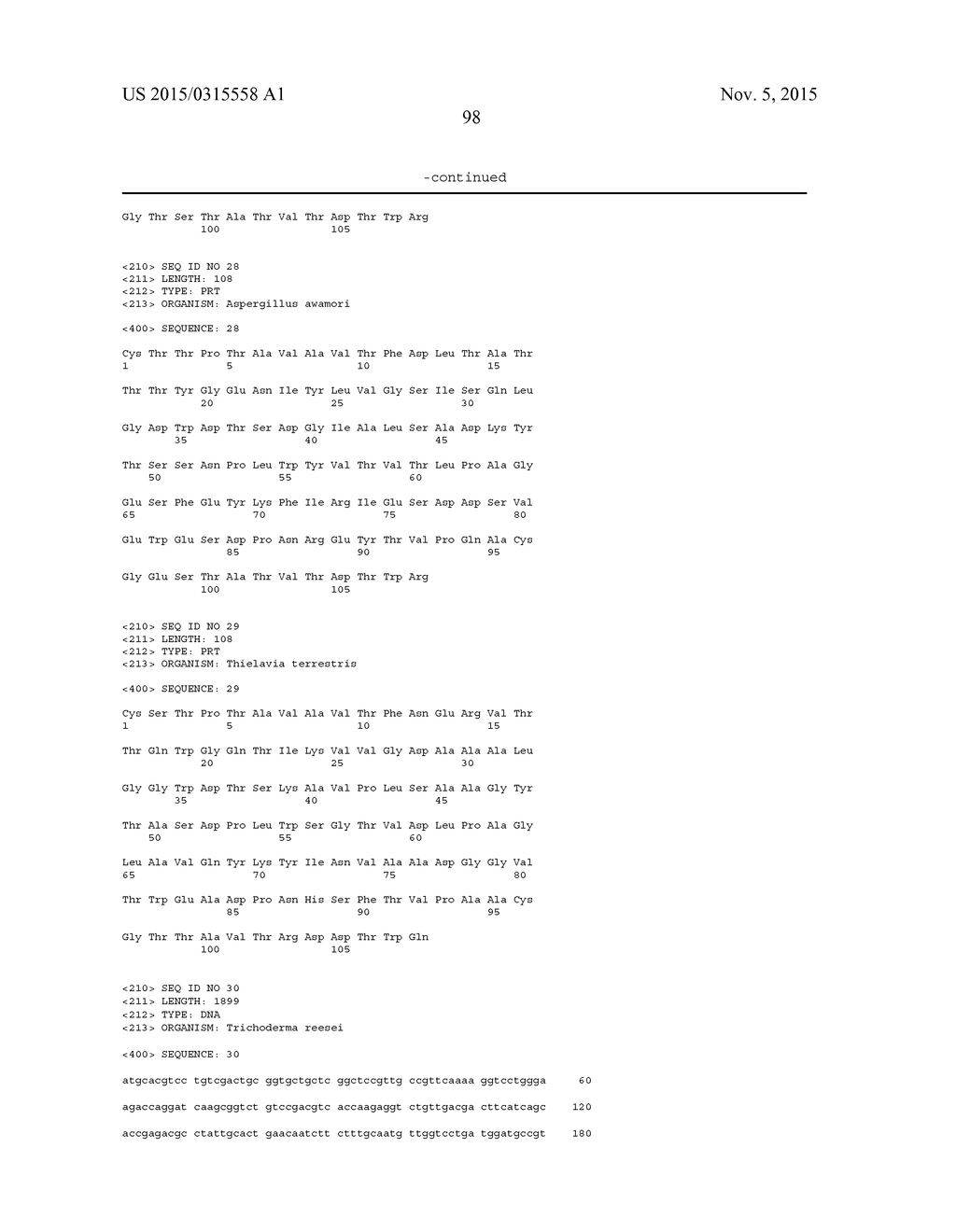 VARIANTS HAVING GLUCOAMYLASE ACTIVITY - diagram, schematic, and image 119