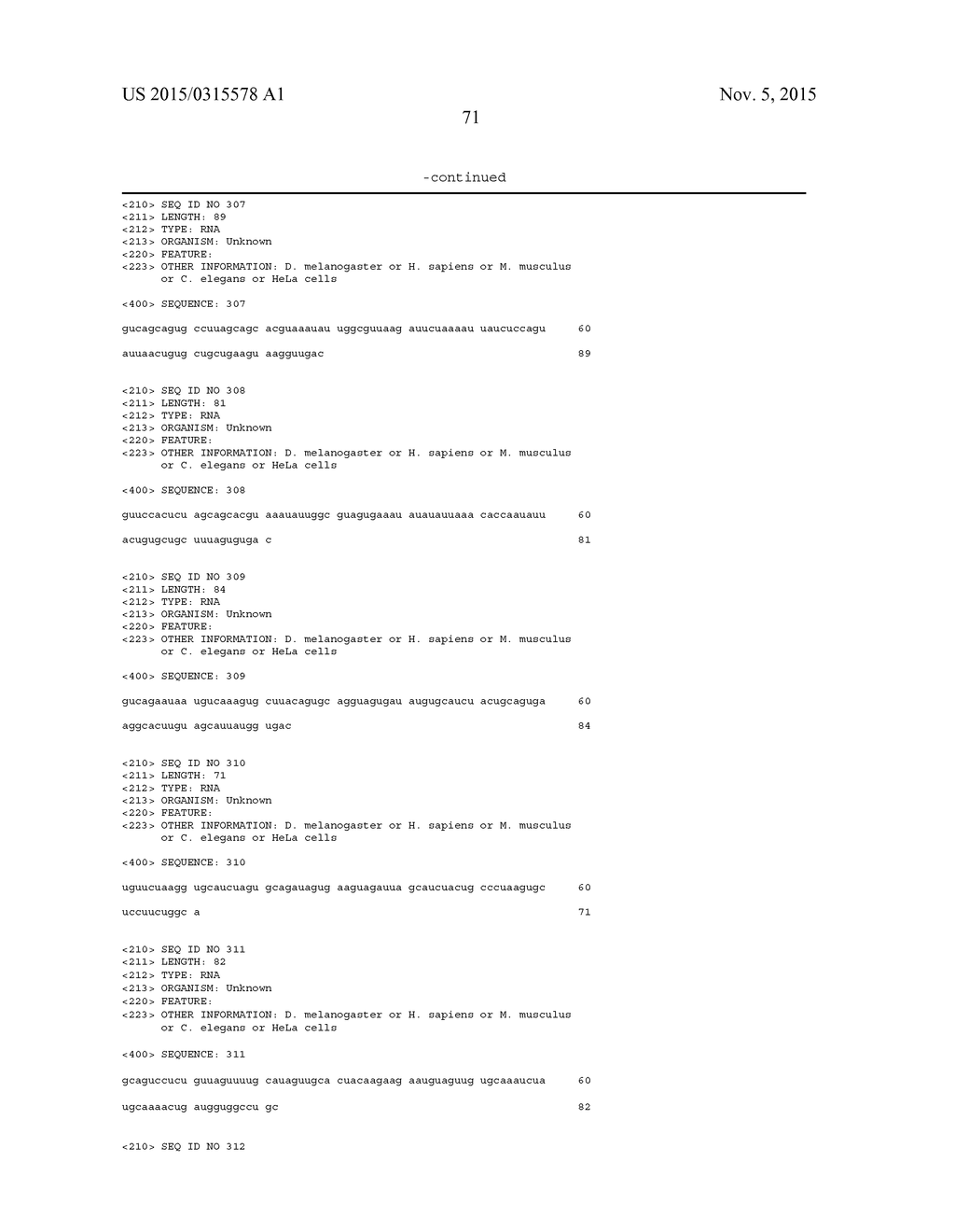 IDENTIFICATION OF NOVEL GENES CODING FOR SMALL TEMPORAL RNAS - diagram, schematic, and image 131