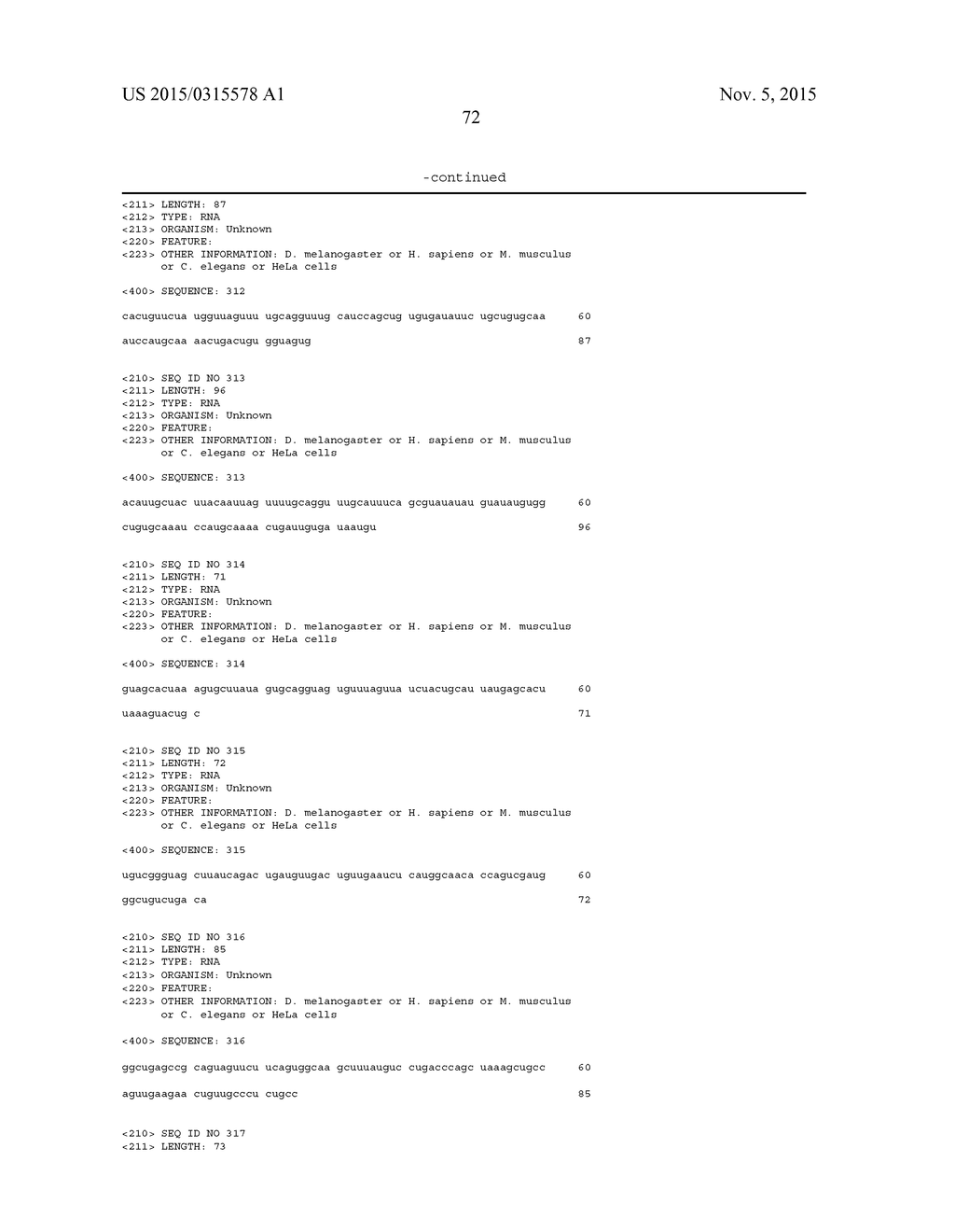 IDENTIFICATION OF NOVEL GENES CODING FOR SMALL TEMPORAL RNAS - diagram, schematic, and image 132