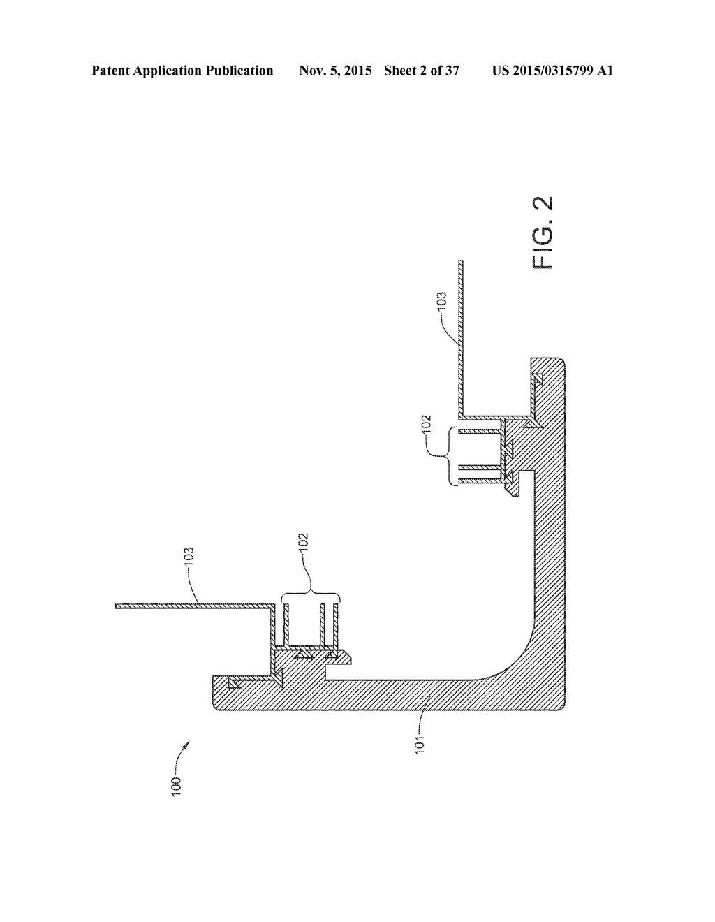 TRIM COMPONENTS FOR LAPBOARD SIDING THAT ARE CO-EXTRUDED FROM WOOD-PLASTIC     COMPOSITES AND POLYVINYL CHLORIDE - diagram, schematic, and image 03