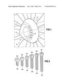 A METHOD OF BALANCING A TURBINE ENGINE ROTOR, AND A ROTOR BALANCED BY SUCH     A METHOD diagram and image