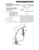 DEVICE FOR CONNECTING A FIXED PORTION OF A TURBINE ENGINE AND A     DISTRIBUTOR FOOT OF A TURBINE ENGINE TURBINE diagram and image