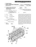 STABILIZED ENGINE CASTING CORE ASSEMBLY, METHOD FOR MAKING AN ENGINE BODY,     AND ENGINE BODY FORMED THEREBY diagram and image