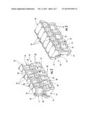 STABILIZED ENGINE CASTING CORE ASSEMBLY, METHOD FOR MAKING AN ENGINE BODY,     AND ENGINE BODY FORMED THEREBY diagram and image