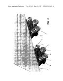 Wind Energy Conversion With Kites Towing Modules on a Rail diagram and image