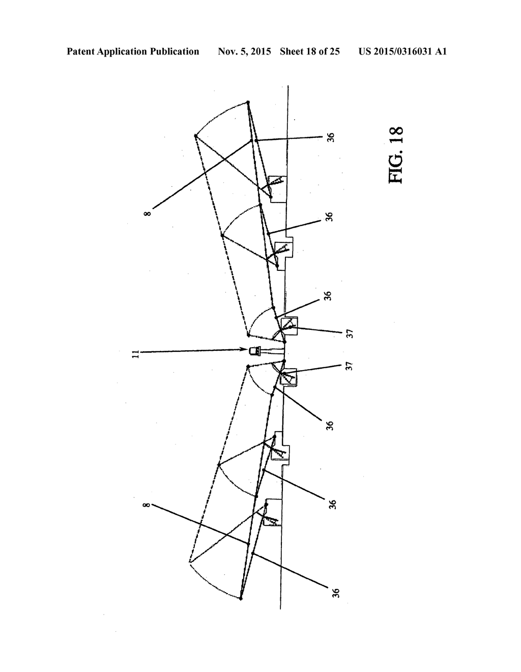 Wind Energy Conversion With Kites Towing Modules on a Rail - diagram, schematic, and image 19