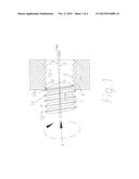 FASTENER SYSTEM COMPRISING AN EXTERNALLY THREADED BOLT AND AN INTERNALLY     THREADED NUT FOR THE AVOIDANCE OF CROSS-THREADING OF THE MATING THREADS     DURING ASSEMBLY diagram and image