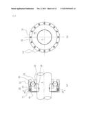 SEAL DEVICE EMPLOYING MAGNETIC FLUID diagram and image