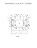 DOUBLE LIP AXIAL RADIAL BEARING SEAL diagram and image