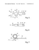 LEAF SPRING MADE OF A FIBER COMPOSITE MATERIAL HAVING INTEGRATED BEARING     EYES AND METHOD OF PRODUCING SAID LEAF SPRING diagram and image