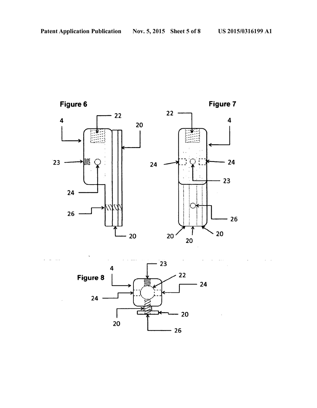 System for Attaching and Variably Positioning Accessories and Devices on a     Surface - diagram, schematic, and image 06