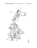 FOLDABLE HANDGUN HOLDER diagram and image