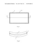 CURVED SURFACE DISPLAY APPARATUS AND METHOD FOR PRODUCING THE SAME diagram and image