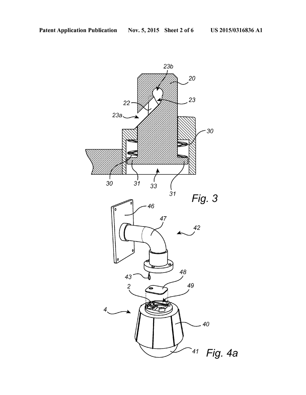 SUSPENSION ARRANGEMENT, AND A MONITORING DEVICE HAVING A SUSPENSION     ARRANGEMENT - diagram, schematic, and image 03