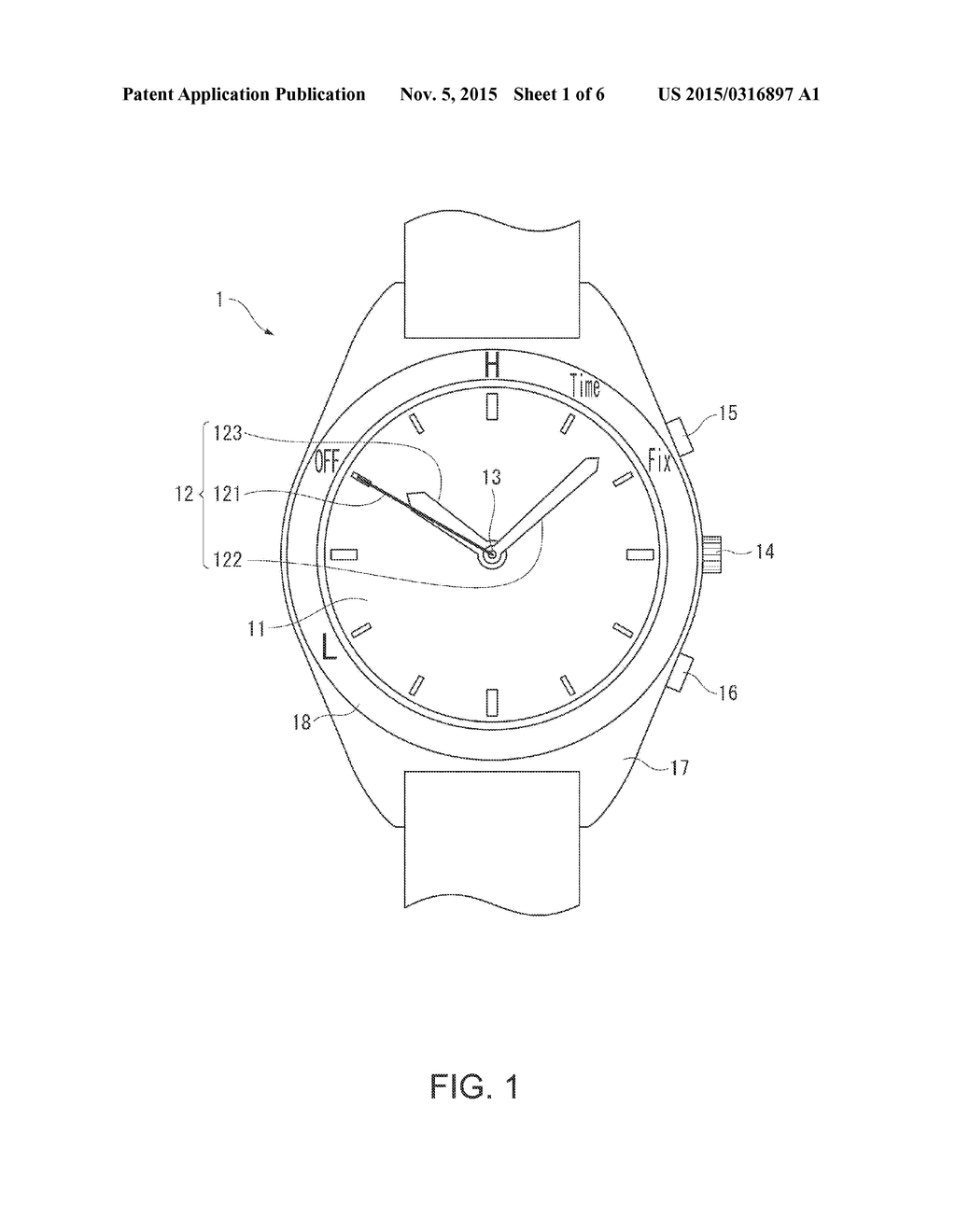 Electronic Timepiece - diagram, schematic, and image 02