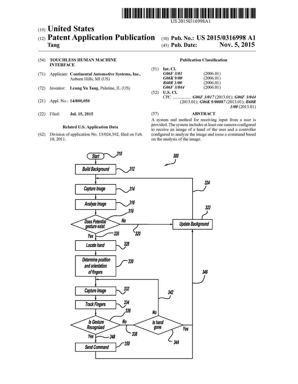 TOUCHLESS HUMAN MACHINE INTERFACE - diagram, schematic, and image 01