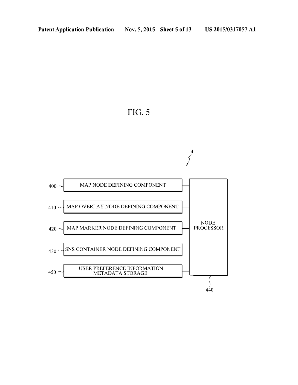 NAVIGATION APPARATUS FOR PROVIDING SOCIAL NETWORK SERVICE (SNS) SERVICE     BASED ON AUGMENTED REALITY, METADATA PROCESSOR, AND METADATA PROCESSING     METHOD IN AUGMENTED REALITY NAVIGATION SYSTEM - diagram, schematic, and image 06