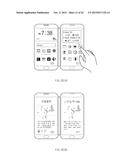 METHOD AND APPARATUS FOR OUTPUTTING CONTENTS USING A PLURALITY OF DISPLAYS diagram and image