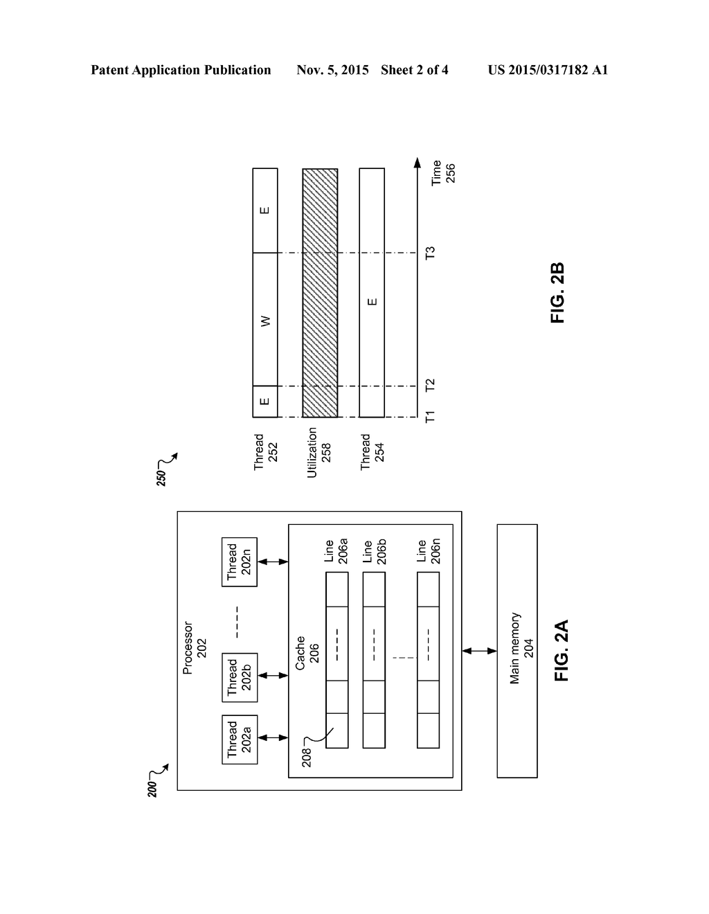 THREAD WAITING IN A MULTITHREADED PROCESSOR ARCHITECTURE - diagram, schematic, and image 03