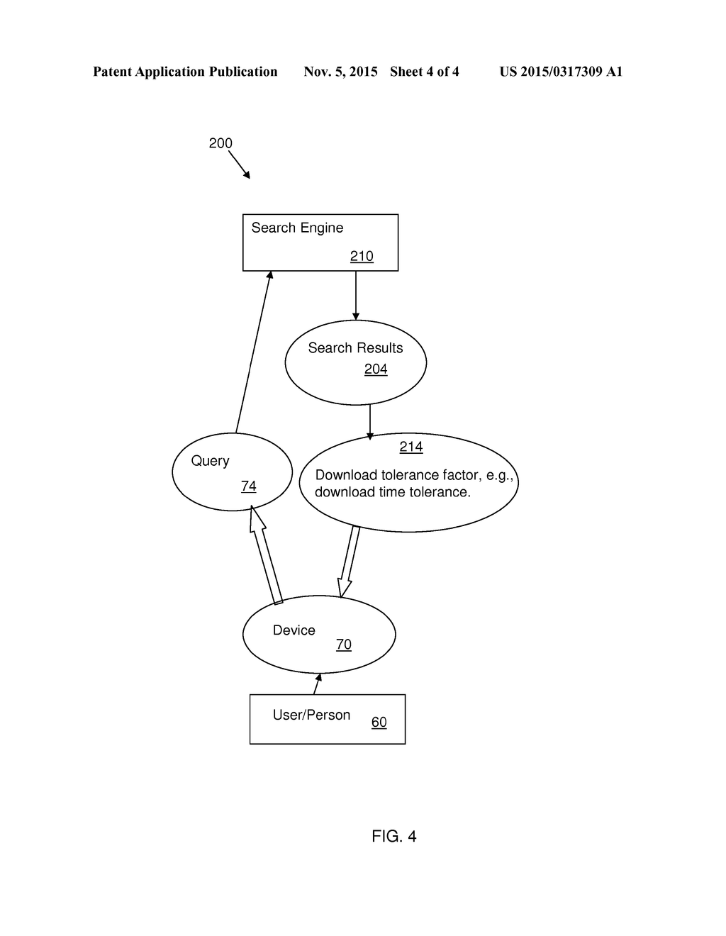 RERANKING SEARCH RESULTS USING DOWNLOAD TIME TOLERANCE - diagram, schematic, and image 05