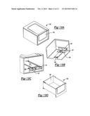 MEDICATION STORAGE AND DISPENSING APPARATUS HAVING LINEAR DRAWER ASSEMBLY     INCLUDING DISCRETE STORAGE MODULES diagram and image