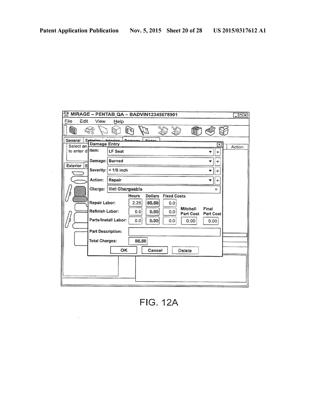 COMPUTER-ASSISTED AND/OR ENABLED SYSTEMS, METHODS, TECHNIQUES, SERVICES     AND USER INTERFACES FOR CONDUCTING MOTOR VEHICLE AND OTHER INSPECTIONS - diagram, schematic, and image 21