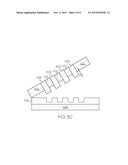 ETCH BACK PROCESSES OF BONDING MATERIAL FOR THE MANUFACTURE OF     THROUGH-GLASS VIAS diagram and image