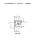 SEMICONDUCTOR CHIP HAVING DIFFERENT CONDUCTIVE PAD WIDTHS AND METHOD OF     MAKING LAYOUT FOR SAME diagram and image