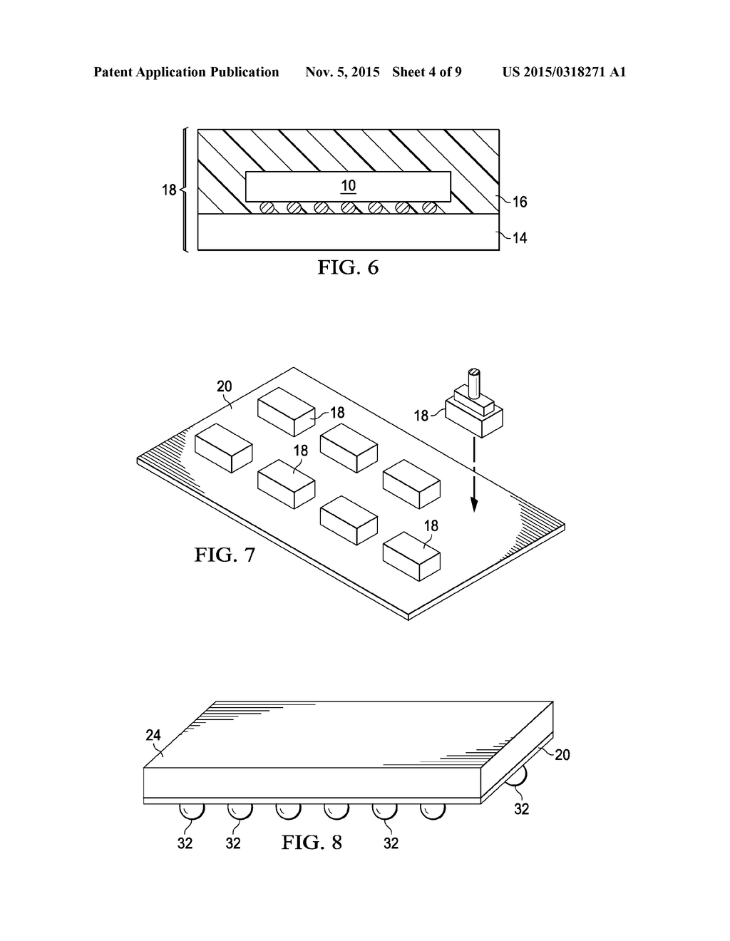Method of Forming Wafer-Level Molded Structure for Package Assembly - diagram, schematic, and image 05