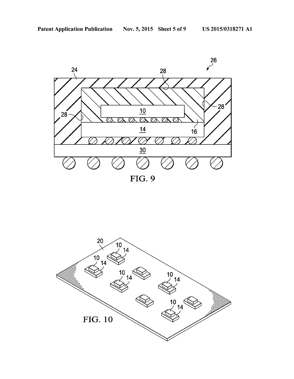 Method of Forming Wafer-Level Molded Structure for Package Assembly - diagram, schematic, and image 06