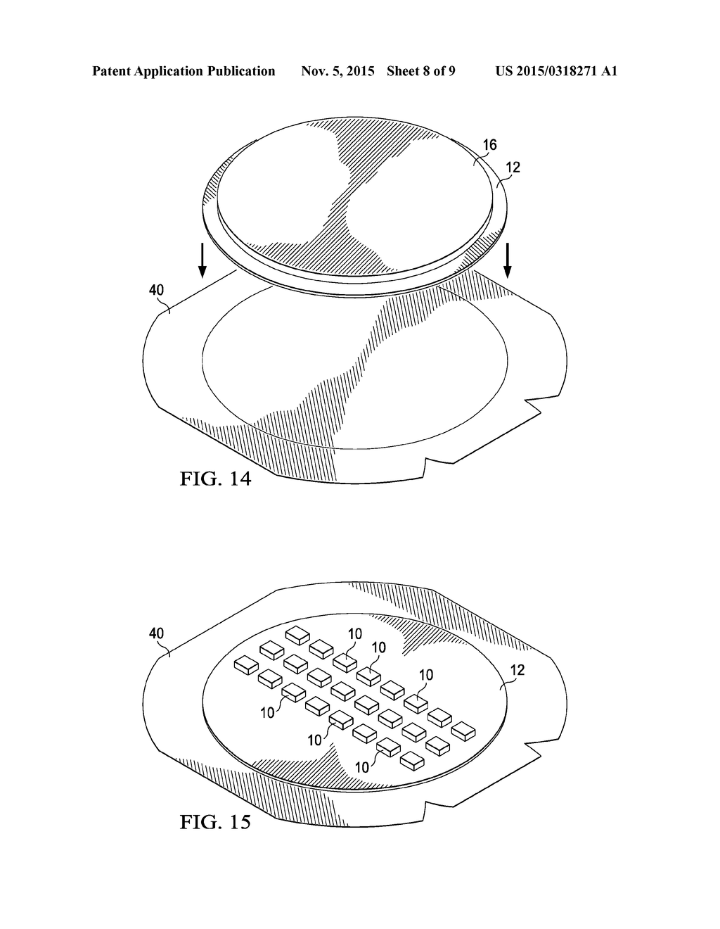Method of Forming Wafer-Level Molded Structure for Package Assembly - diagram, schematic, and image 09
