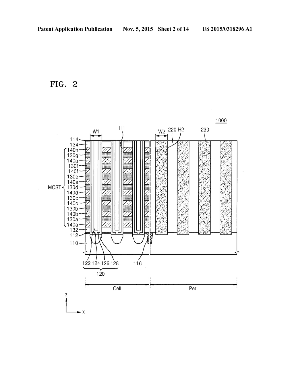 NON-VOLATILE MEMORY DEVICES WITH VERTICALLY INTEGRATED CAPACITOR     ELECTRODES - diagram, schematic, and image 03