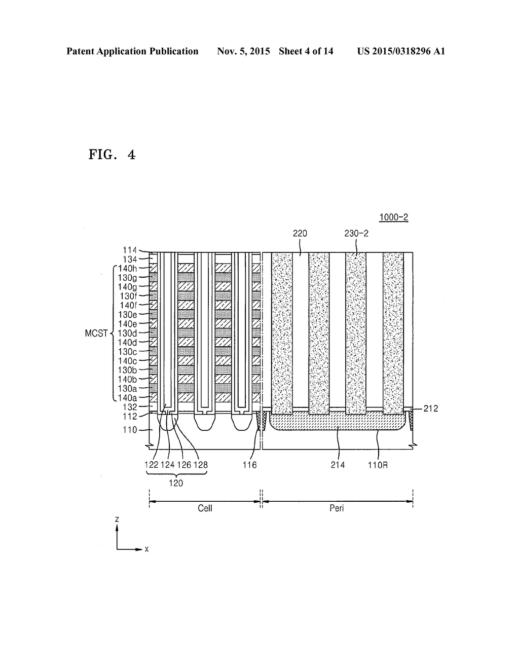 NON-VOLATILE MEMORY DEVICES WITH VERTICALLY INTEGRATED CAPACITOR     ELECTRODES - diagram, schematic, and image 05