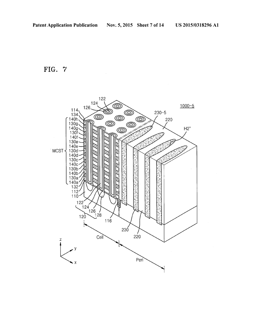 NON-VOLATILE MEMORY DEVICES WITH VERTICALLY INTEGRATED CAPACITOR     ELECTRODES - diagram, schematic, and image 08