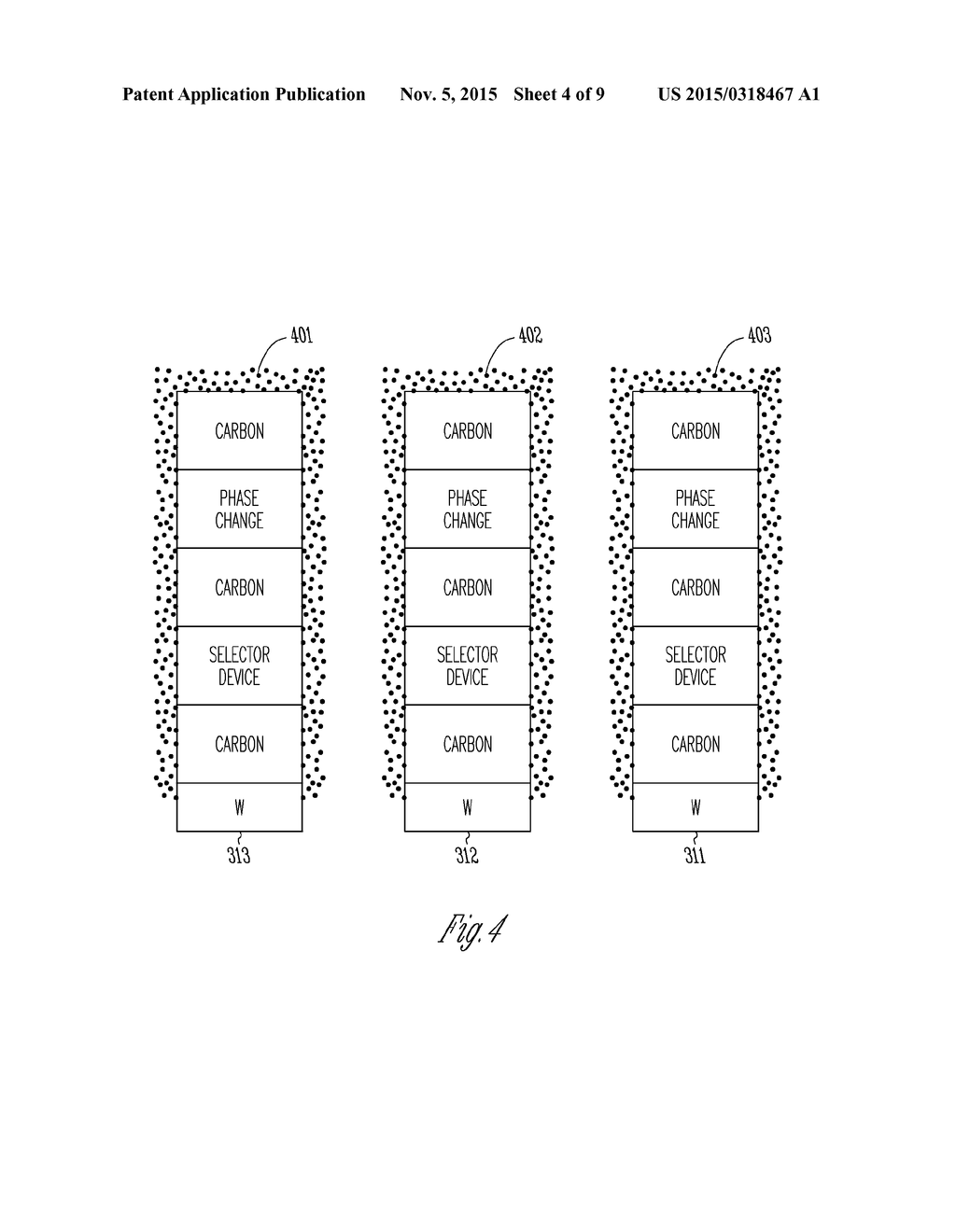 PHASE CHANGE MEMORY STACK WITH TREATED SIDEWALLS - diagram, schematic, and image 05