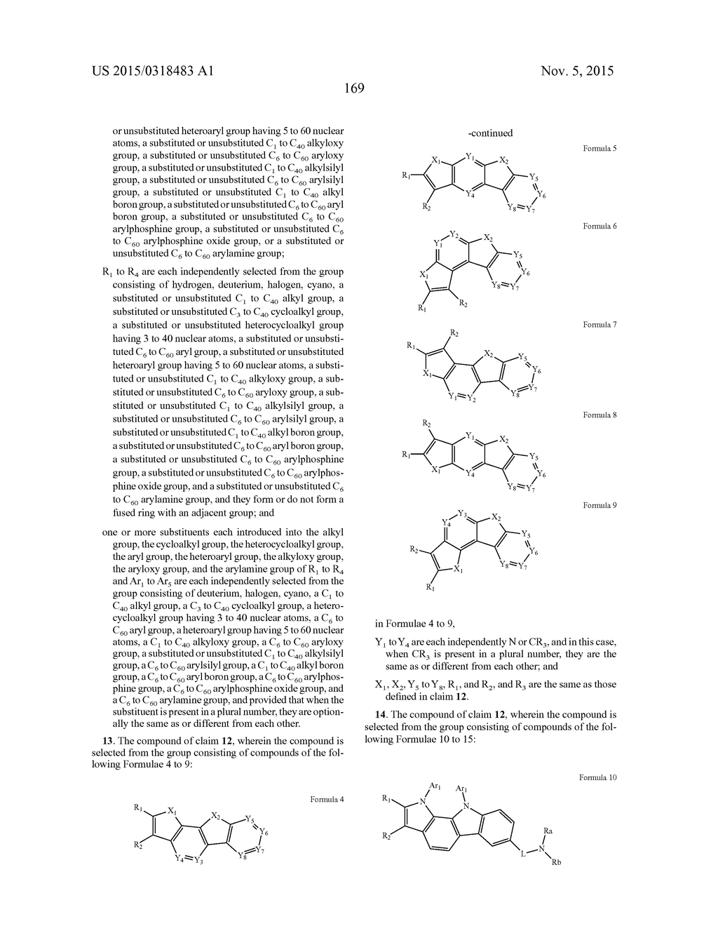 NOVEL COMPOUND AND ORGANIC ELECTROLUMINESCENT DEVICE COMPRISING SAME - diagram, schematic, and image 170