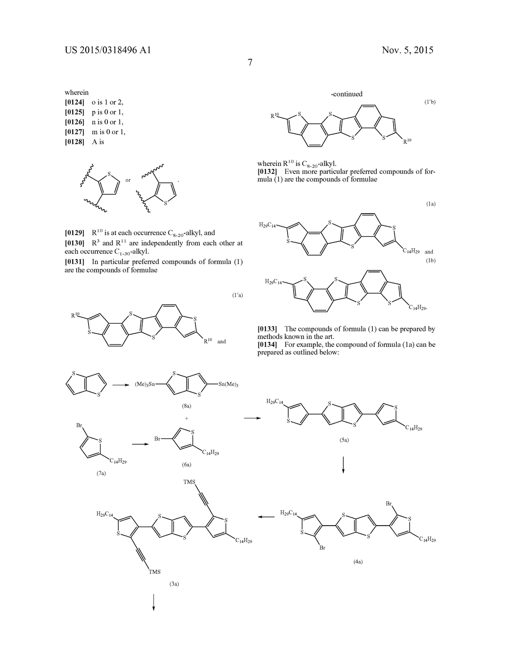 HETEROACENE COMPOUNDS FOR ORGANIC ELECTRONICS - diagram, schematic, and image 11