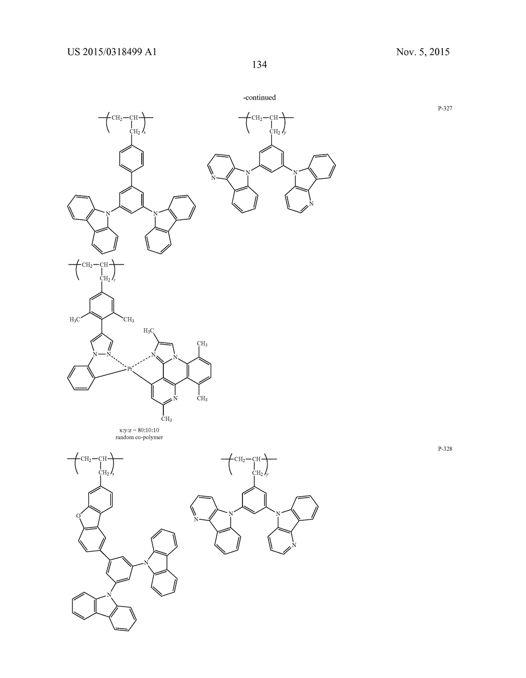 ORGANIC ELECTROLUMINESCENT ELEMENT, DISPLAY DEVICE AND LIGHTING DEVICE - diagram, schematic, and image 137