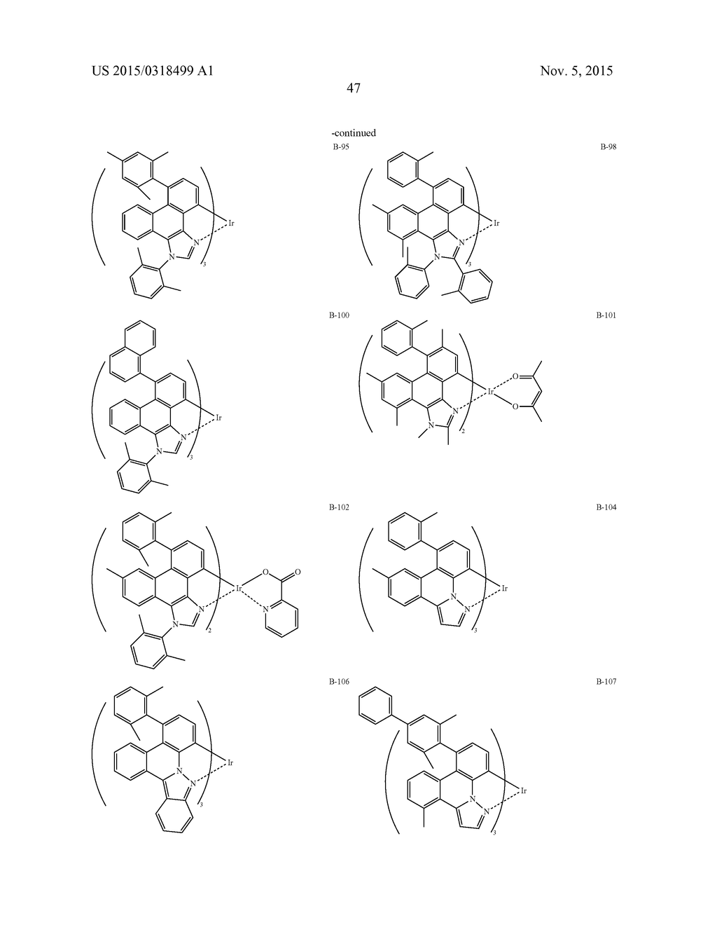 ORGANIC ELECTROLUMINESCENT ELEMENT, DISPLAY DEVICE AND LIGHTING DEVICE - diagram, schematic, and image 50