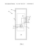 ANTENNA HAVING A PLANAR CONDUCTING ELEMENT WITH FIRST AND SECOND END     PORTIONS SEPARATED BY A NON-CONDUCTIVE GAP diagram and image